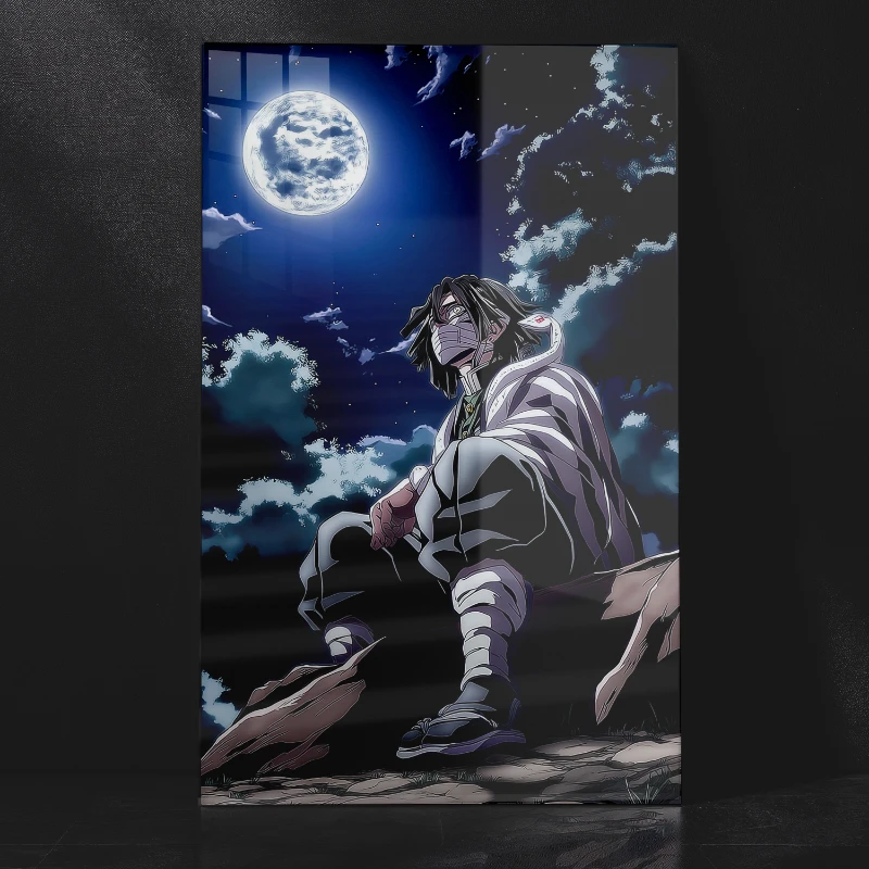 Obanai Iguro The Serpent Hashira Demon Slayer Iconic Metal Poster
