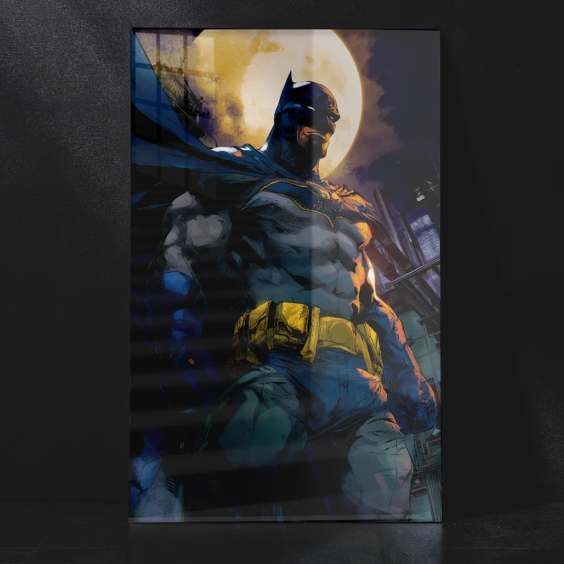 Batman Metal Wall Poster – Gotham’s Silent Protector